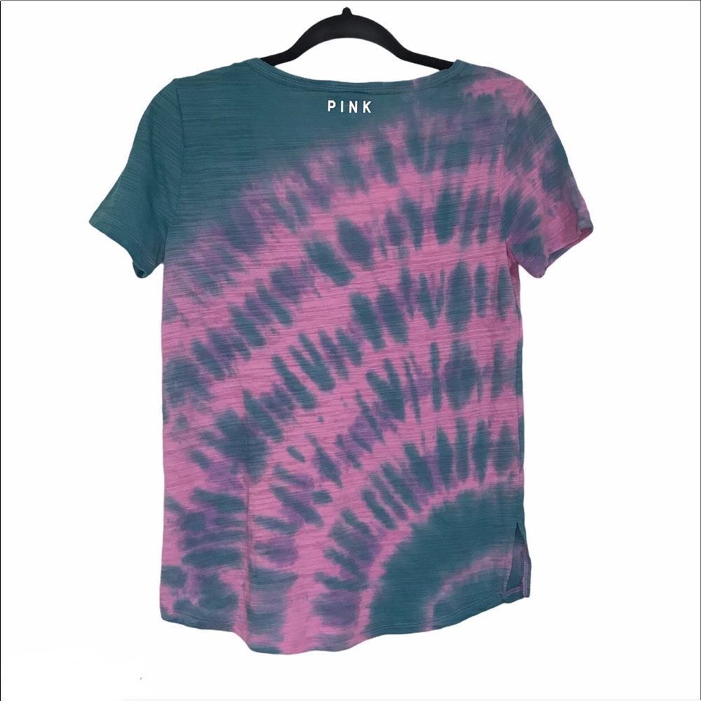 PINK by Victoria’s Secret tiedye vneck xs - Picture 2 of 4